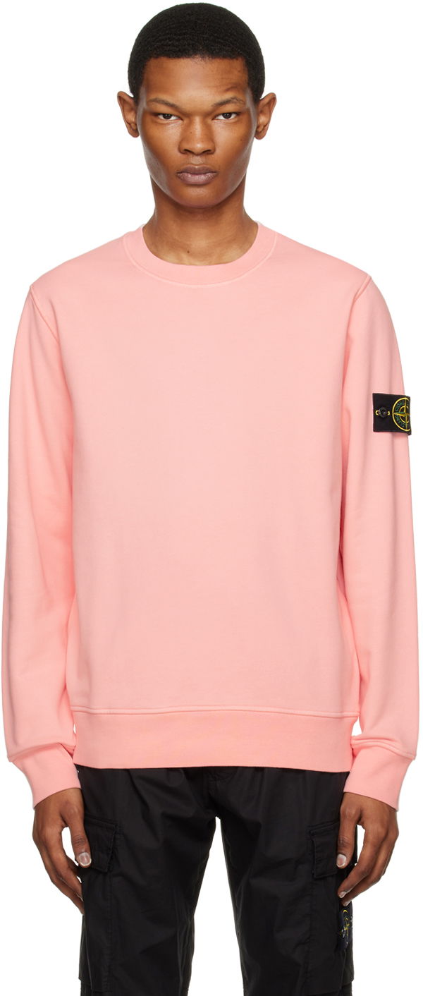 Пуловер Stone Island Patch Розово | 101563051, 0