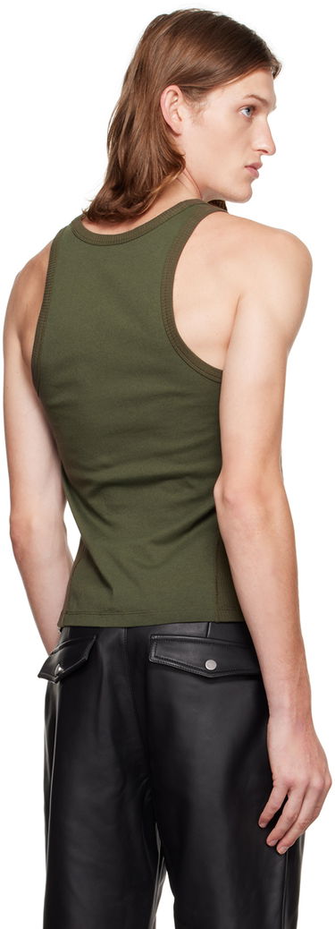 Потник Dion Lee Ribbed Tank Top Зелено | C3064P22, 2
