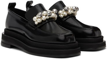 Облекло Simone Rocha Simone Rocha Bell Charm Heart Toe Platform Loafers Черно | LOF1B 0740, 3