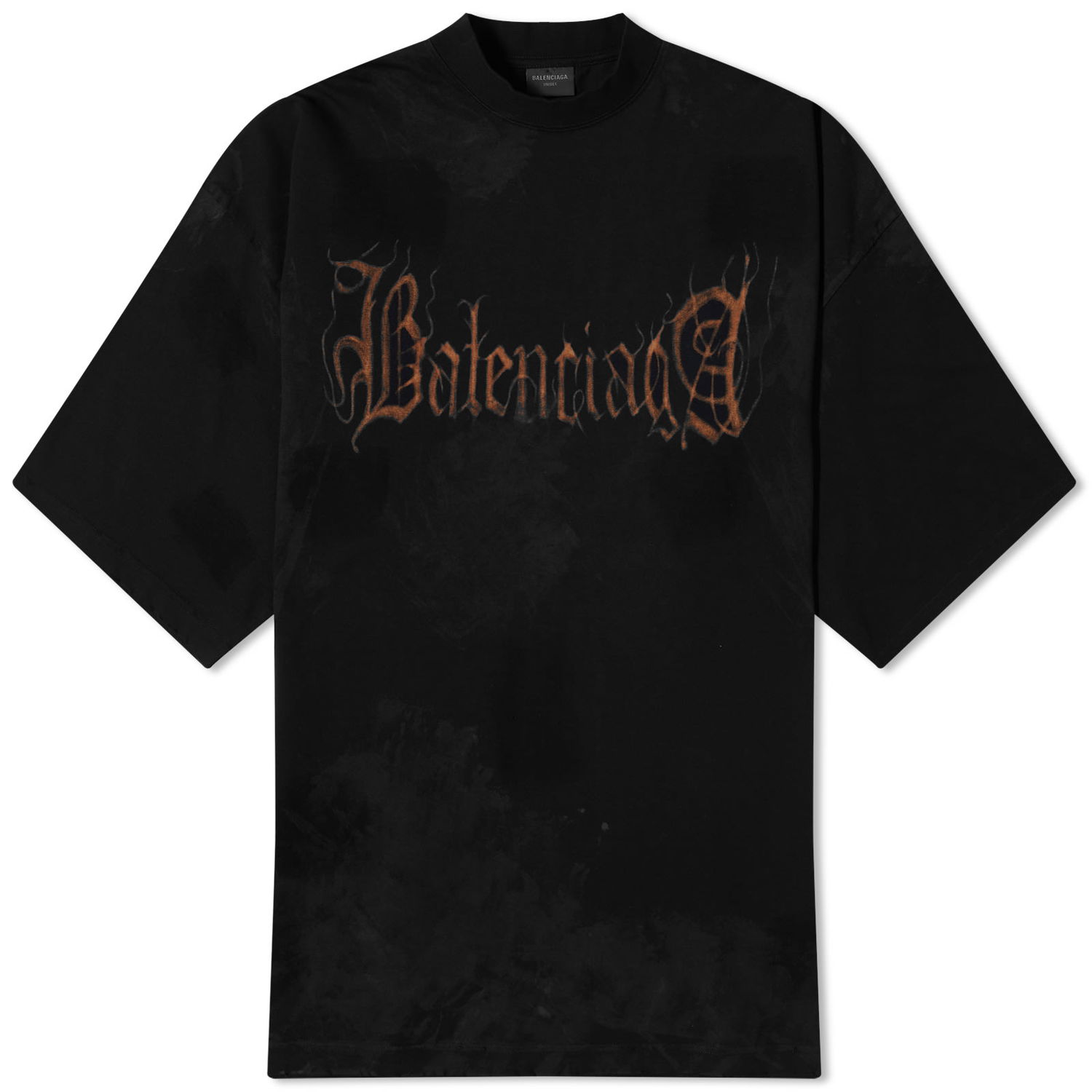 Тениска Balenciaga Metal Черно | 744439-TOVE1-1055, 0
