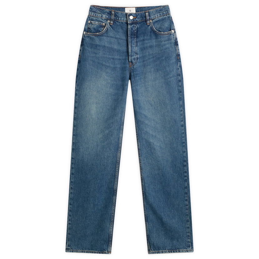 Дънки Anine Bing Gavin Long Jeans Синьо | A-06-11480-WHD53