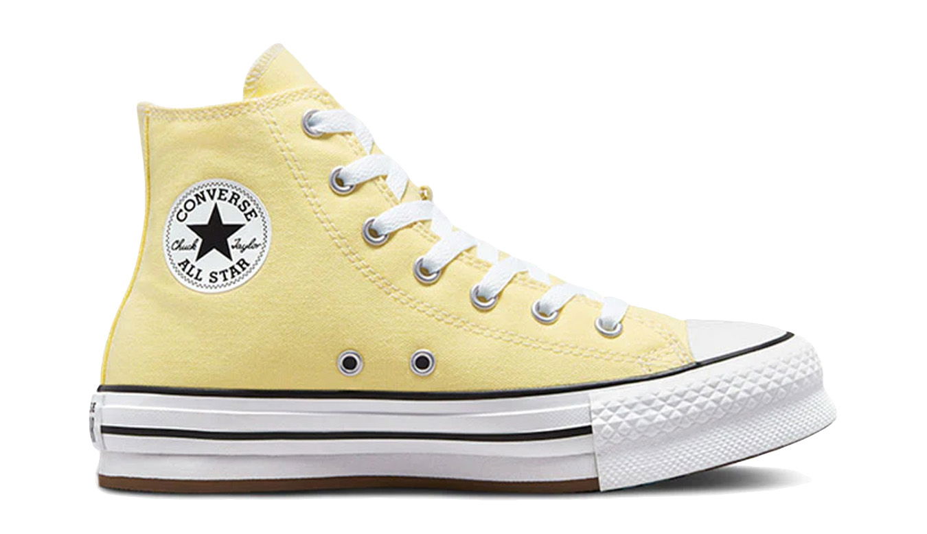 Кецове и обувки Converse Chuck Taylor All Star Eva Lift GS Жълто | A02488C, 1