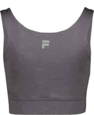 Сутиен FILA CHATILLON V-neck Criss-cross Sports Bra Сиво | faw0074-80008, 2