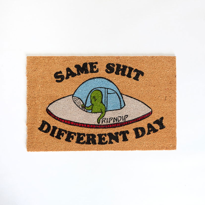 Облекло и аксесоари RIPNDIP Same Shit Different Day Door Mat Brown Universal Оранжево
 | RNDFAL24265