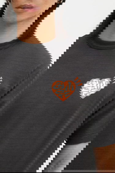 Тениска Human Made Graphic T-Shirt with Snake, Heart, and 'The Future Is In The Past' Print Черно | HM29TE001, 3