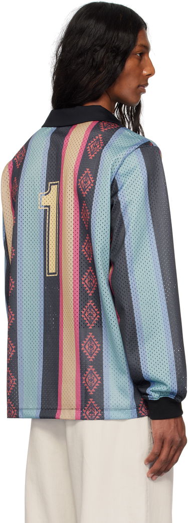 Фланелка Andersson Bell Andersson Bell Navajo Stripe Long Sleeve Polo Многоцветен | atb1297m, 2