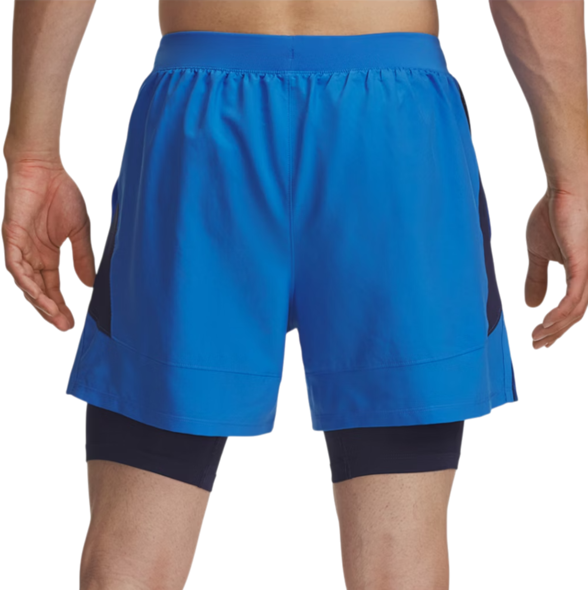 Къси панталони Under Armour UA Launch 5" 2-in-1 Running Shorts Синьо | 1382640-402, 1