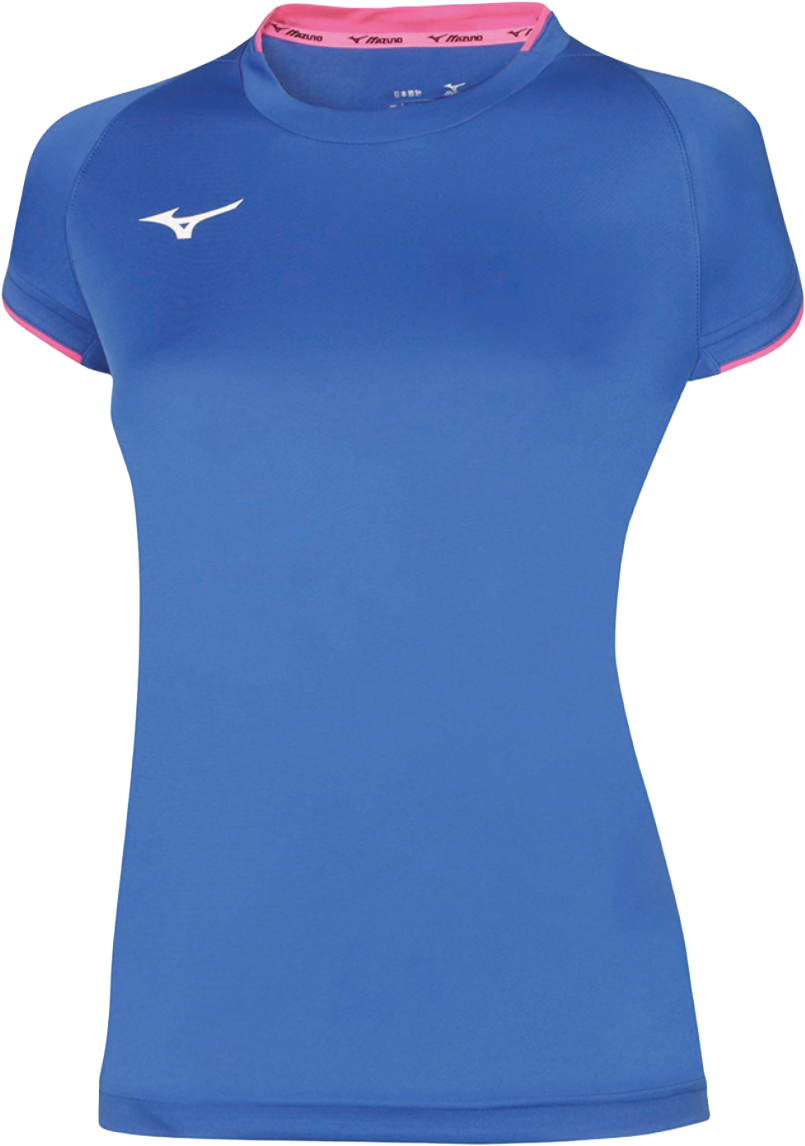 Тениска Mizuno Core Fitted Short Sleeve T-Shirt Синьо | 32ea7202-22, 0