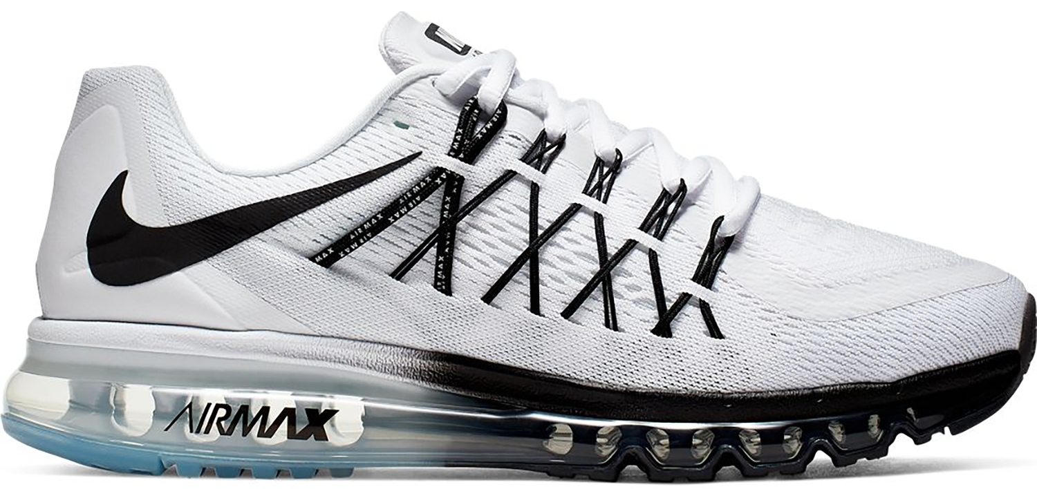 Кецове и обувки Nike Air Max 2015 White Black Бяло | CD7625-100, 0