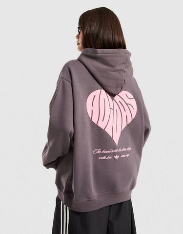 Суитчър adidas Originals Heart OS Hoodie Сиво | KS5447, 1
