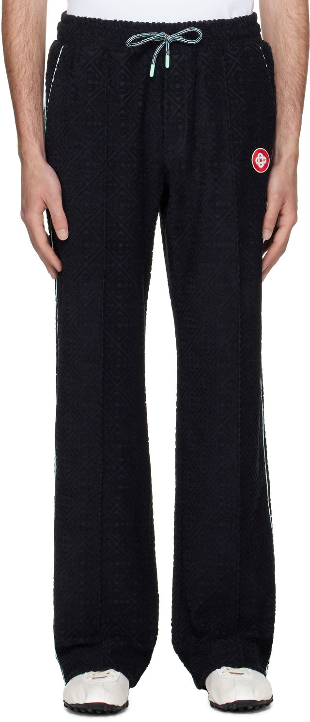 Casablanca Monogram Jacquard Towelling Sweatpants