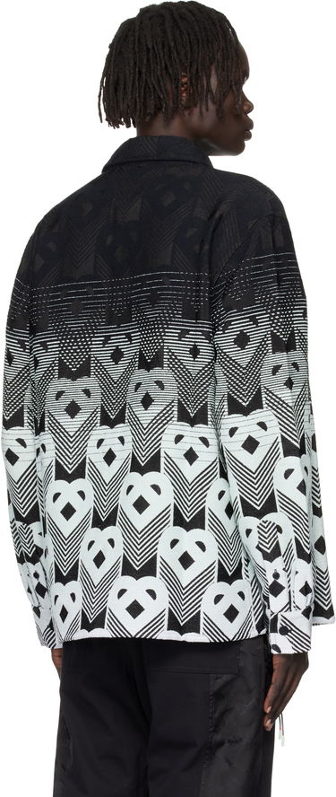 Яке Casablanca Casablanca Gradient Monogram Shirt Jacket Черно | MPF25-JK-374-01, 2