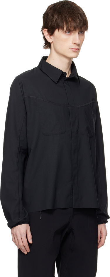 Риза Satisfy Satisfy PeaceShell River Shirt Черно | 11017-BK, 1