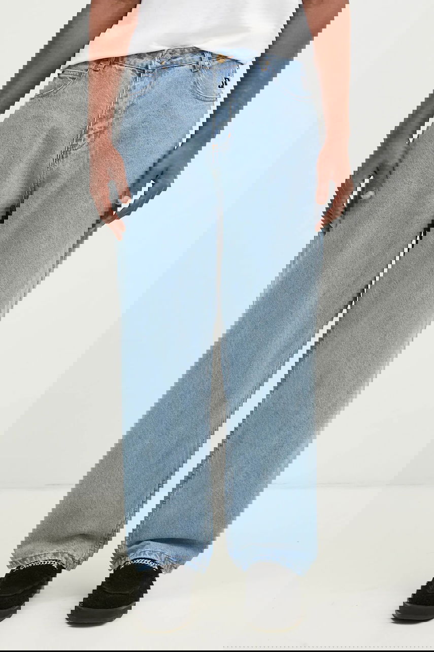 Дънки Butter Goods Lock Baggy Denim Jeans Синьо | BG243712, 0