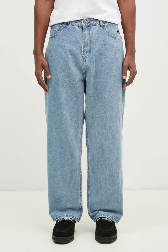 Lock Baggy Denim Jeans
