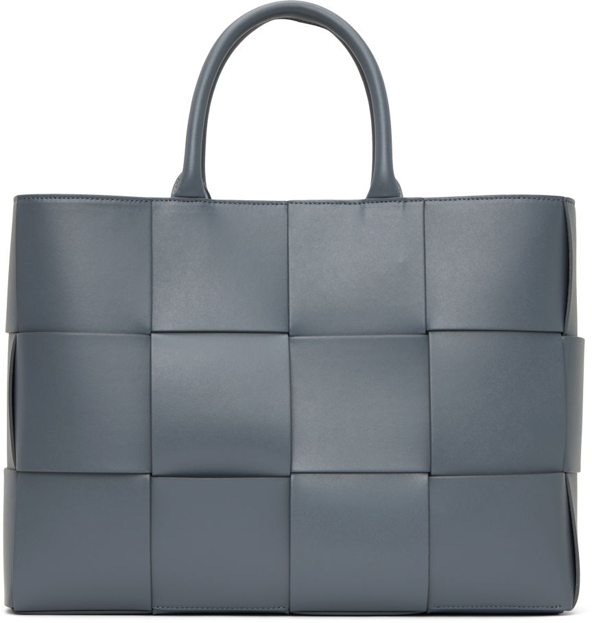 Голяма пазарска чанта Bottega Veneta Medium Arco Tote Bag Сиво | 729244 VB1K0, 0