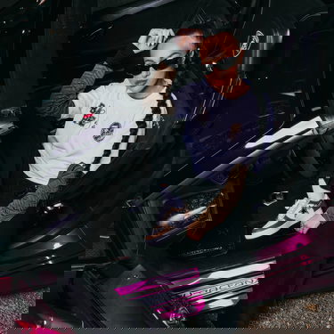 Тениска BAPE BAPE® x FOOTSHOP - Scribble Logo Tee UNISEX White Бяло | 001TEL721323MWHT, 12