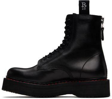 Облекло R13 R13 Single Stack Boots Черно | R13WS025-S001A, 2