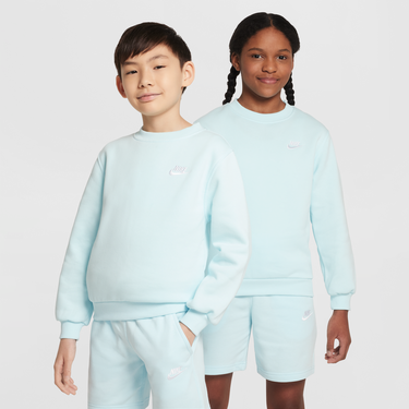 Суитчър Nike Nike Sportswear Club Fleece Crew Sweatshirt Синьо | FD3006-474, 3