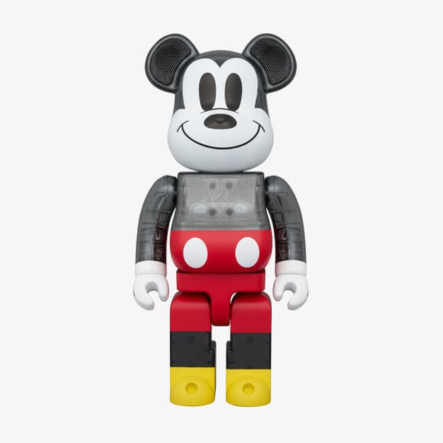 Колекционерско Medicom Toy BE@RBRICK 400% Mickey Mouse Portable Bluetooth Speaker Многоцветен | BB4M2, 0