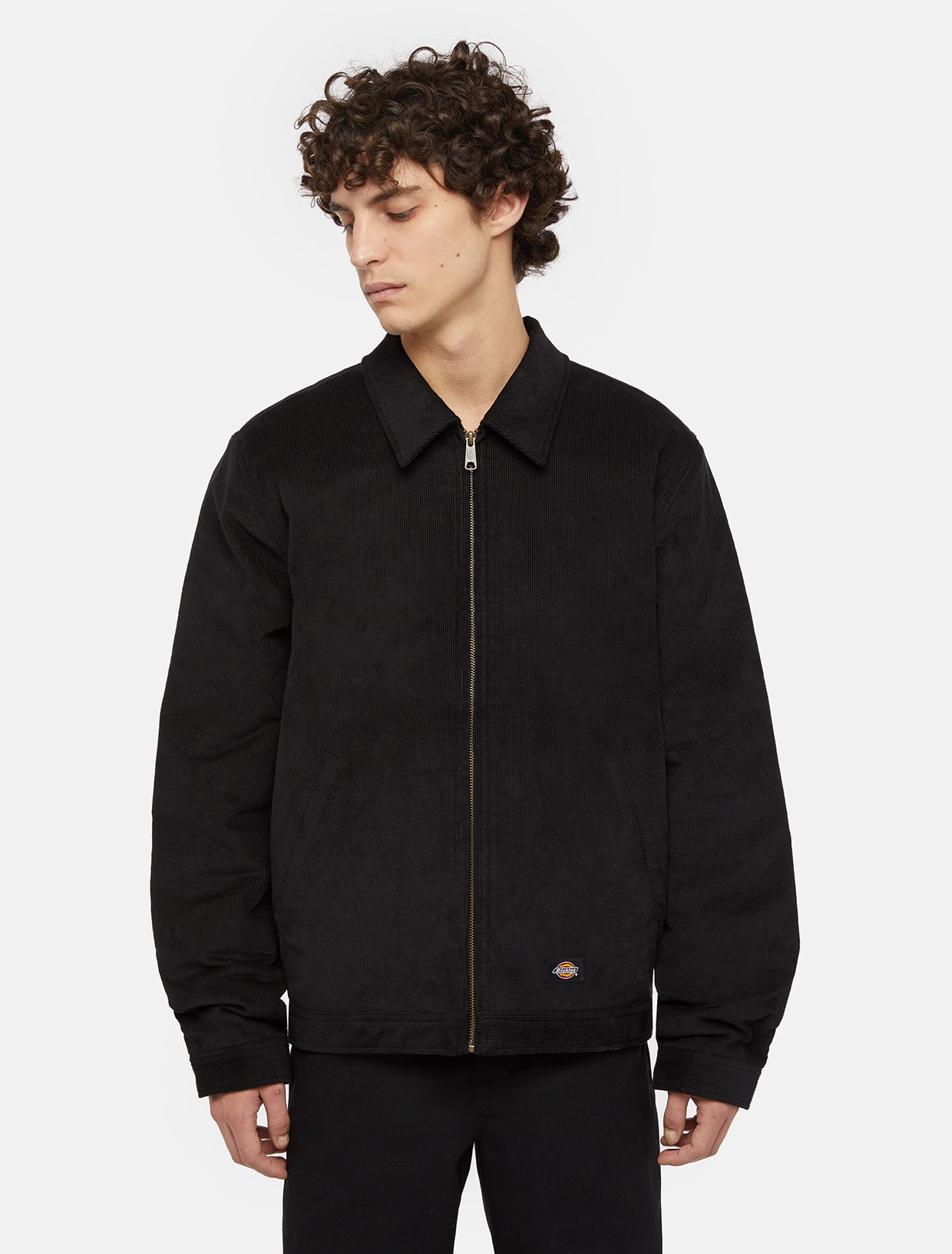 Яке Dickies Corduroy Eisenhower Jacket Man Black Size L Черно | 0A863W, 0