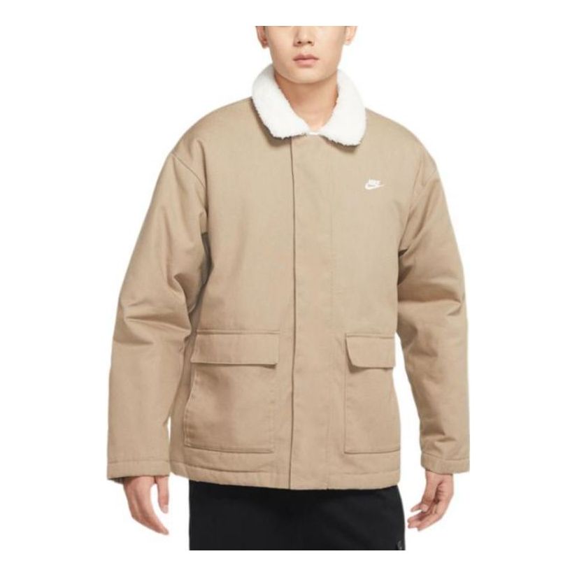 Яке Nike Fleece Utility Jacket Бежово | FD6683-247