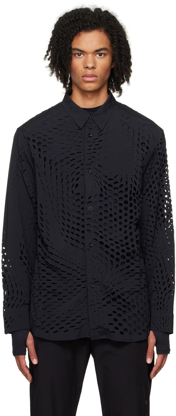 Риза Post Archive Faction (PAF) PAF Cutout Shirt Черно | 5.1 TSL-B, 0