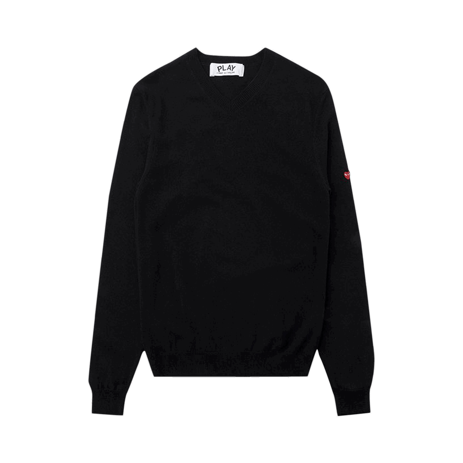Пуловер Comme des Garçons PLAY Small Heart Crewneck Тъмно синьо | az n040 051 2, 0