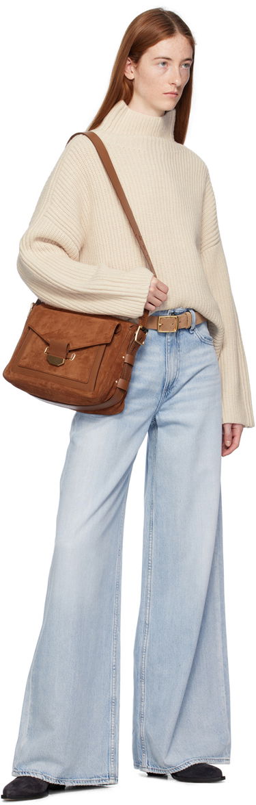 Пуловер rag & bone Rag & Bone Connie Turtleneck Sweater Бежово | WAS23F001SL01, 3