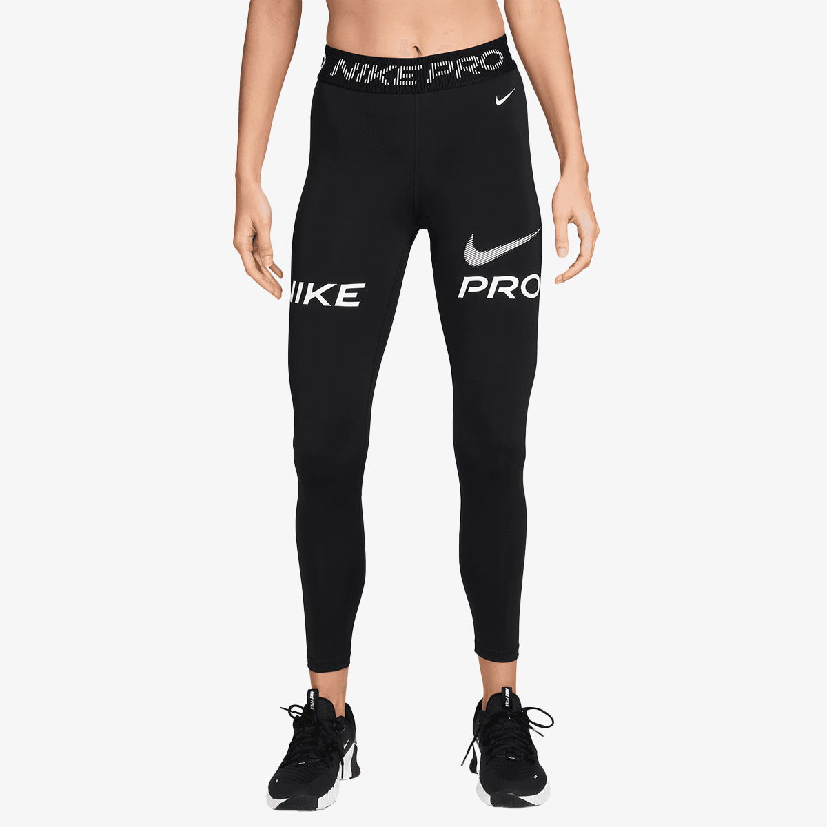 Клинове Nike W NP 365 MR 7/8 TIGHT TT GRX Черно | HV2306-010, 1