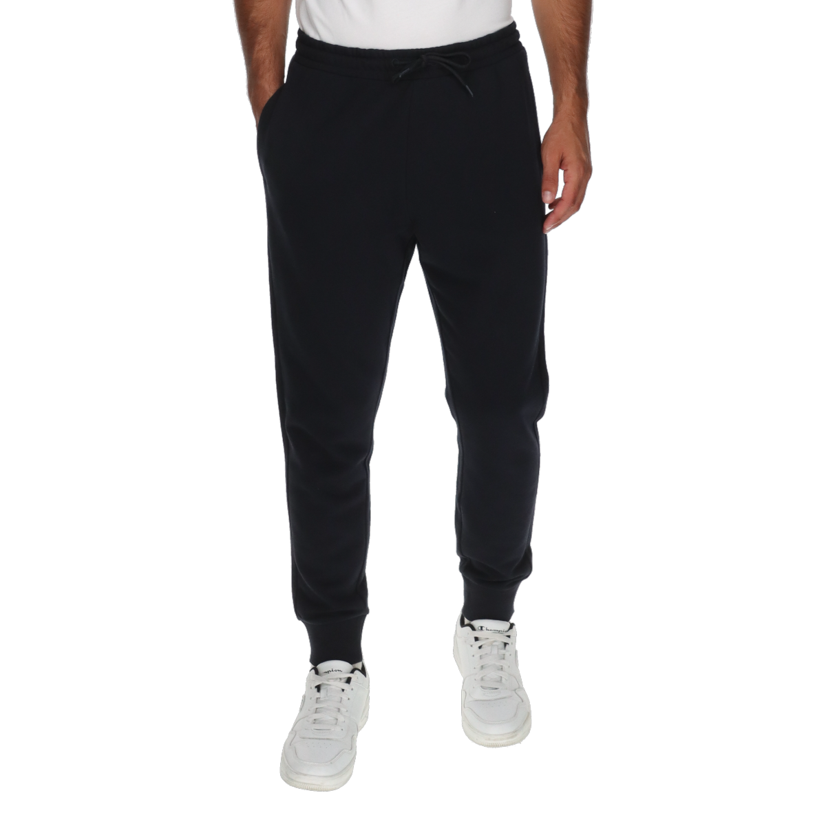 Спортни панталони Champion Drawstring Rib Cuff Joggers Черно | 222114-BS501, 0