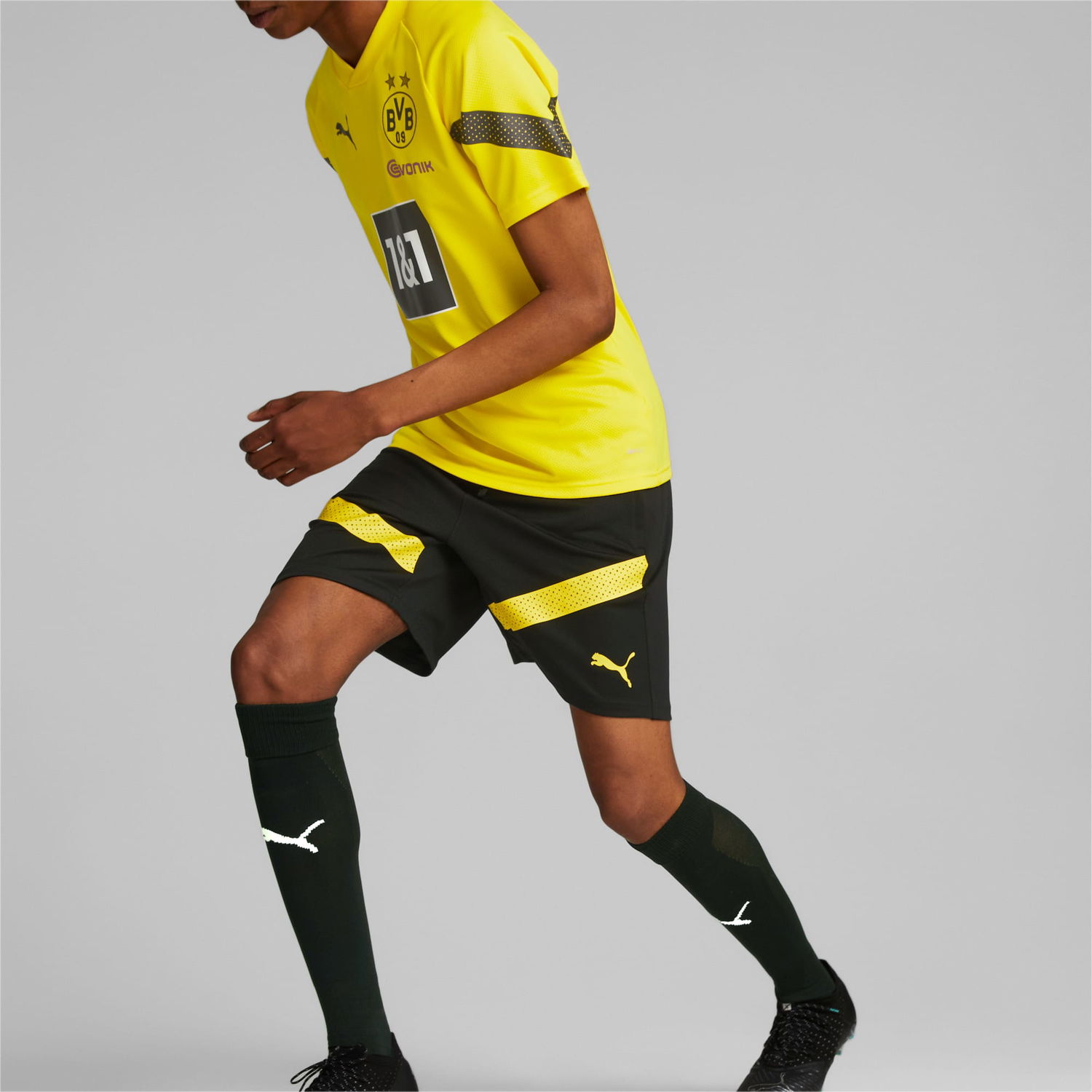 Къси панталони Puma Borussia Dortmund Football Training Shorts Черно | 767671_07, 0