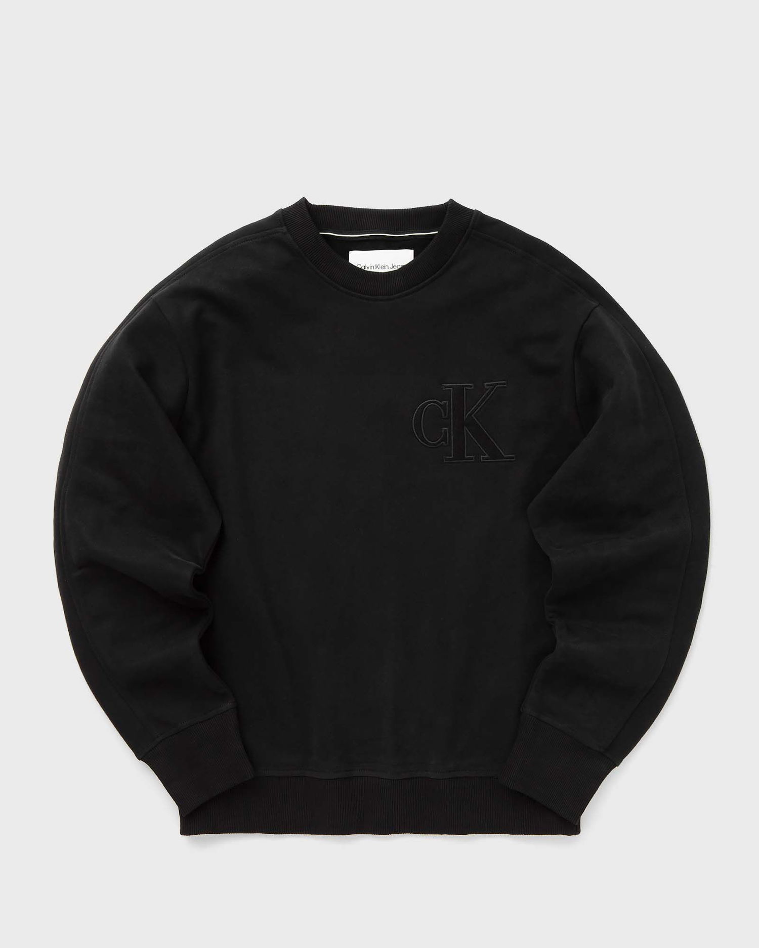Суитчър CALVIN KLEIN APPLIQUE CREW NECK Черно | J30J325634BEH, 0