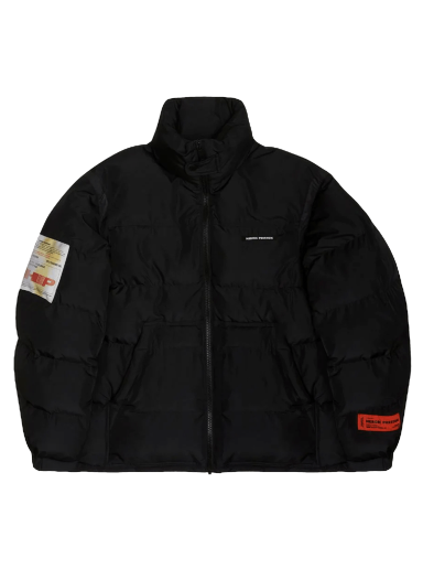 Пухо яке HERON PRESTON Label Nylon Puffer Черно | HMED008F21FAB0011000