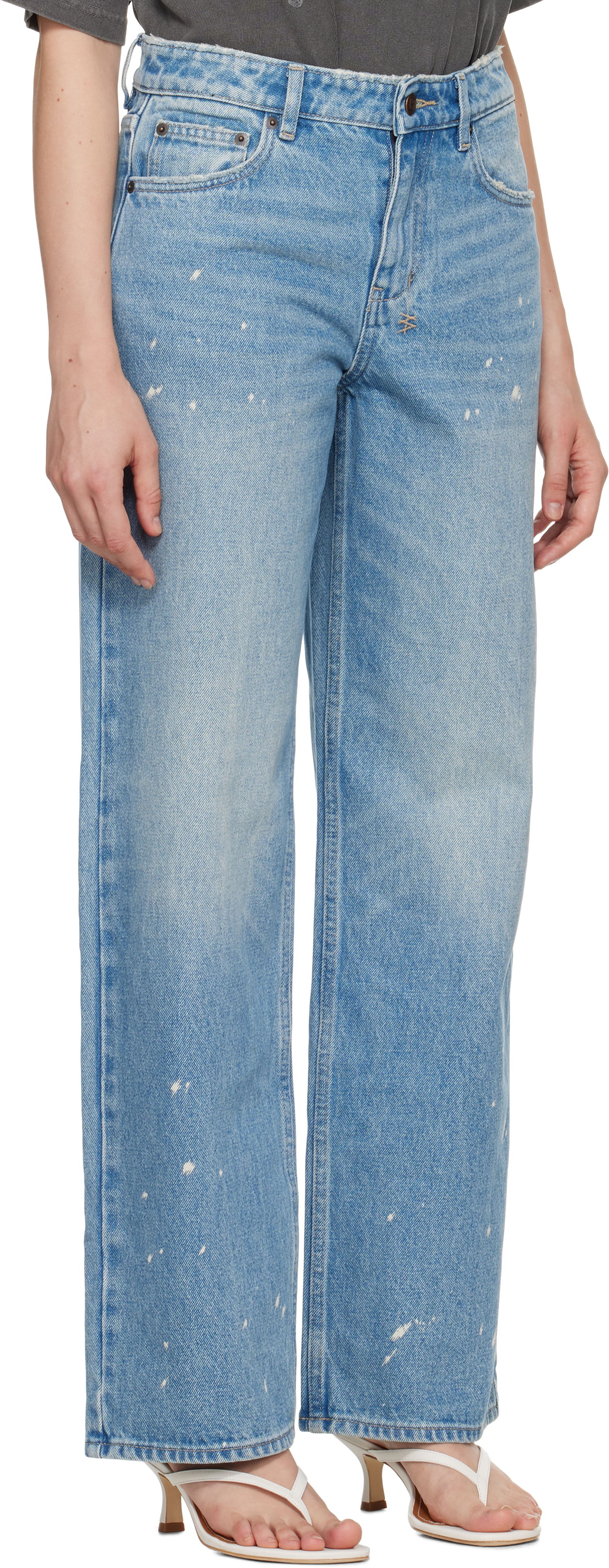 Дънки Ksubi Ksubi Empire Wide Leg Jeans Синьо | WPF25DJ009, 1