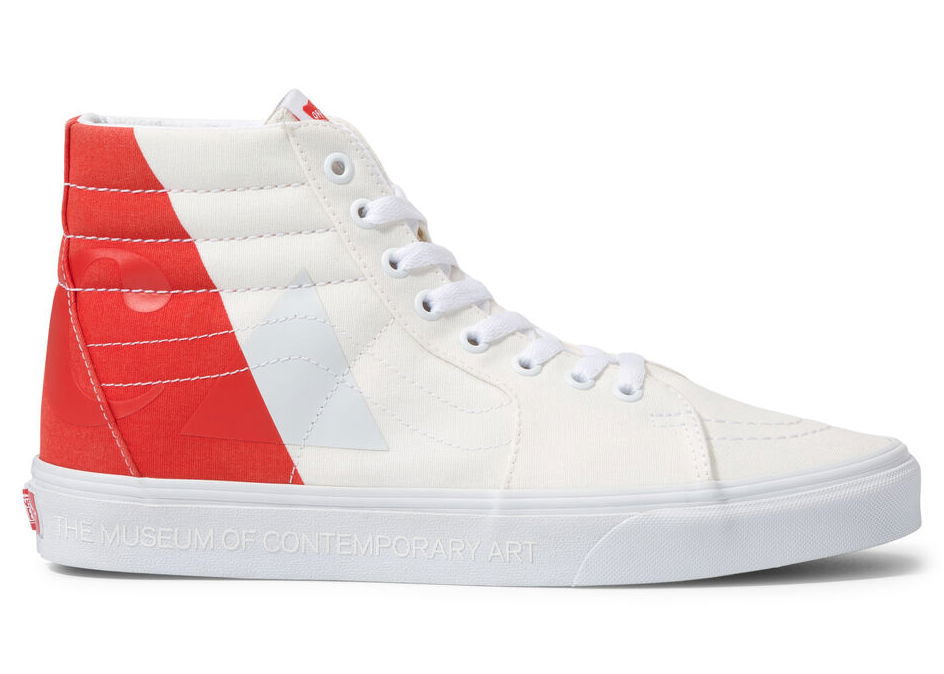 Кецове и обувки Vans Sk8-Hi MOCA Logo Червено | VN0A5KRHA56, 0