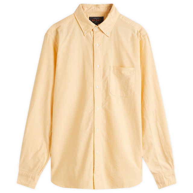 Beams Plus Button Down Oxford Shirt, Size Medium