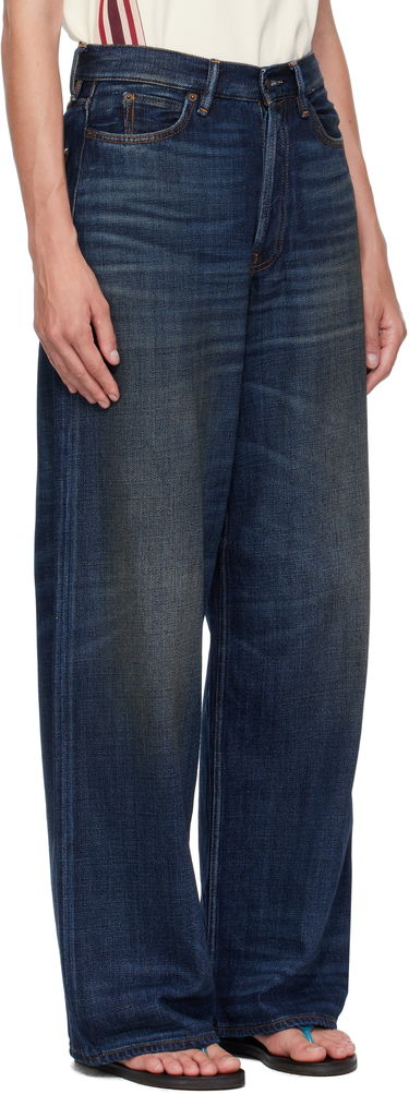 Дънки Acne Studios Acne Studios Loose Fit 1981 Jeans Синьо | C00082-, 4