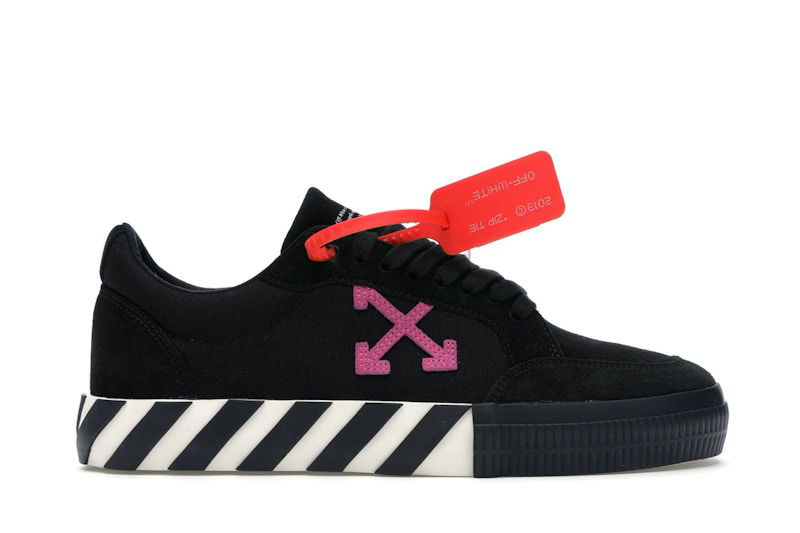 Кецове и обувки Off-White Vulc Low Black Fuchsia Черно | OMIA085E19C210471028, 0