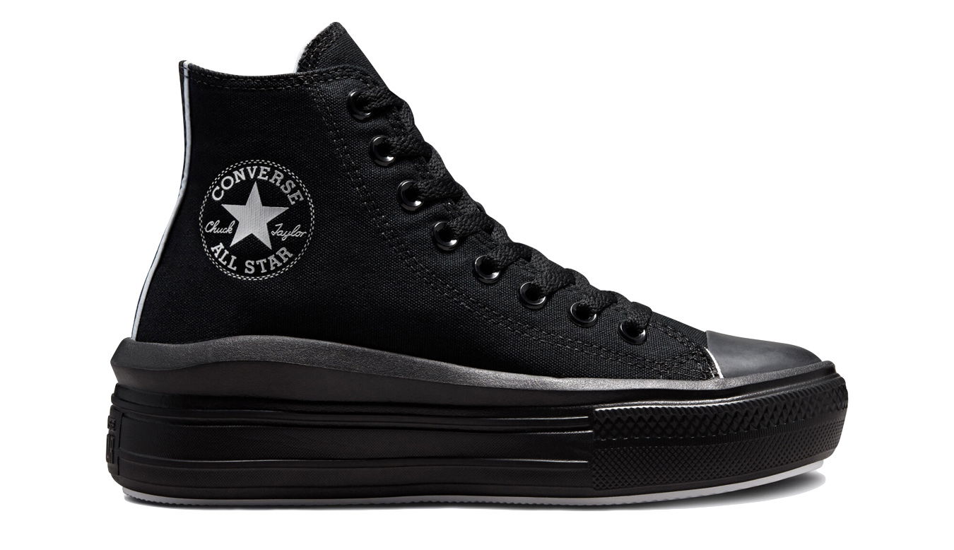 Кецове и обувки Converse Chuck Taylor All Star Move High Черно | 572070C, 1