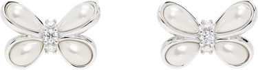 Обеци SHUSHU/TONG YVMIN Edition Pearl Butterfly Earrings Бяло | 24712WHT00DN2, 0