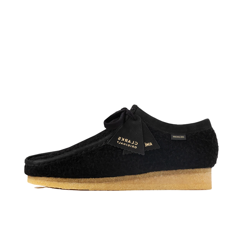 Кецове и обувки Clarks Wallabee Casentino Wool Черно | 26160882