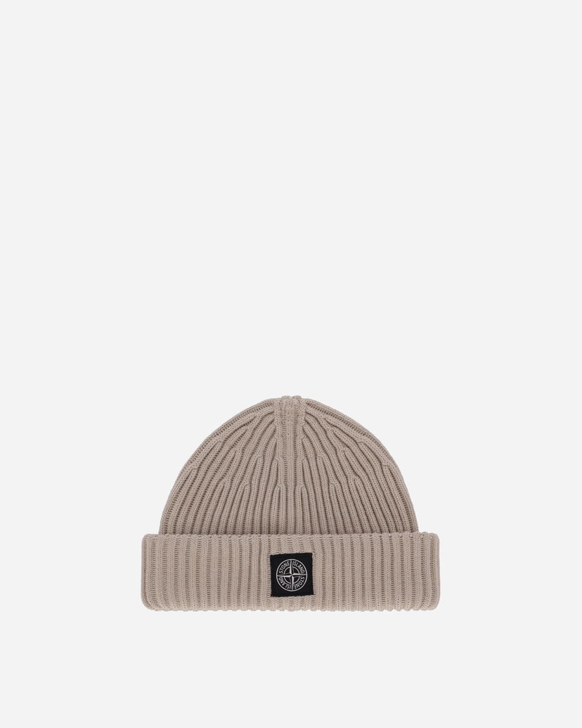 Шапка Stone Island Wool Beanie Plaster Сиво | 8115N22C3 V0097