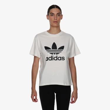 Тениска adidas Originals Zebra Animal Print Infill Tee Бяло | IJ7781, 1