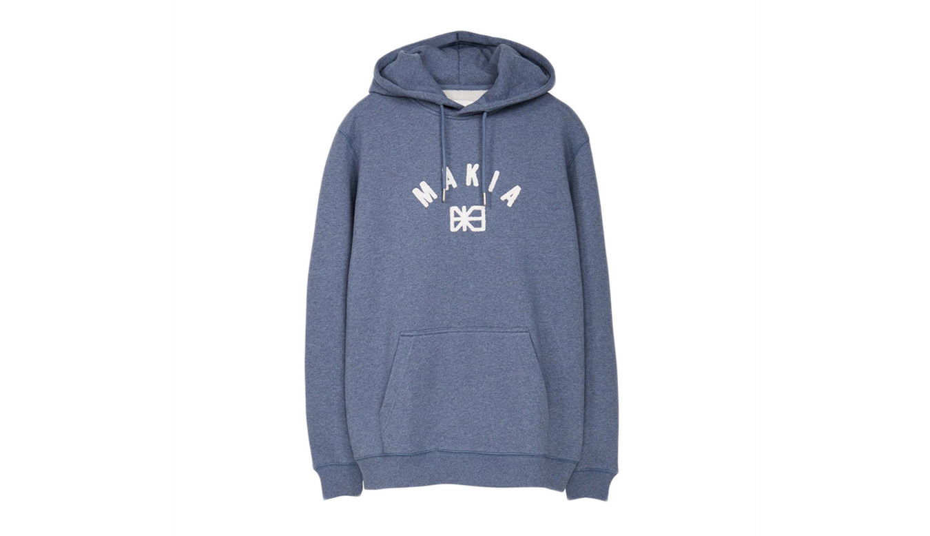 Суитчър Makia Brand Hooded Sweatshirt Синьо | M40079_636, 1