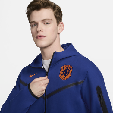 Суитчър Nike Netherlands Tech Fleece Windrunner Тъмно синьо | FJ8158-455, 3