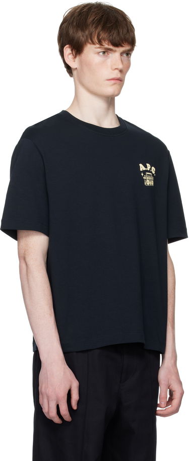 Тениска A.P.C. A.P.C. Disco Graphic T-Shirt Черно | COHGS-M26530, 1
