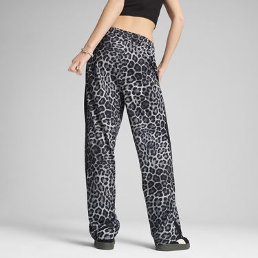 Спортни панталони Puma T7 Leo Luxe All-Over Print Straight-Leg Pants Сиво | 632343_01, 3