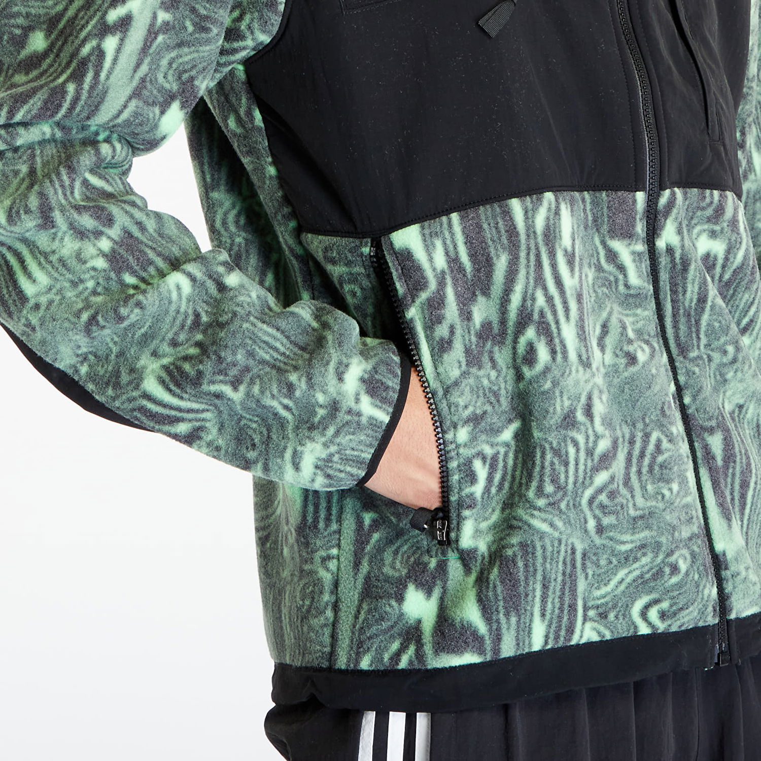 Яке The North Face Denali Chlorophyll Digital Distortion Черно | NF0A7UR2OSZ1, 1