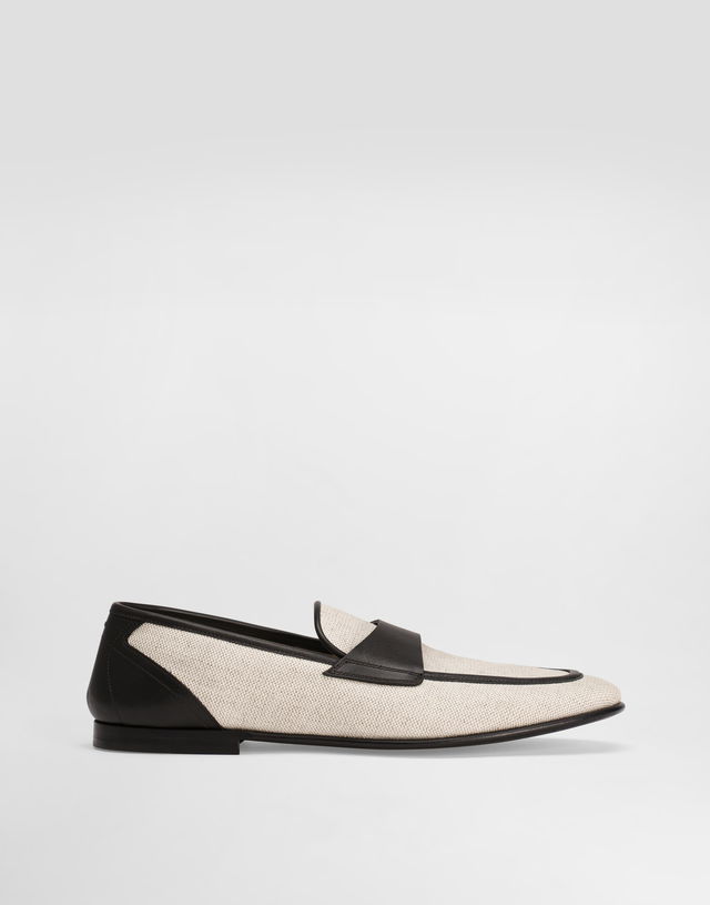 Dolce & Gabbana Salt&pepper and Nappa Slippers